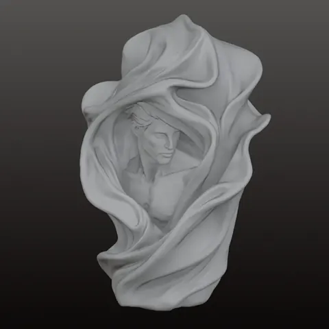 Male bust I